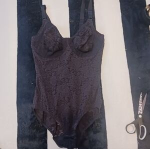 Maidenform Black Lace Bodysuit